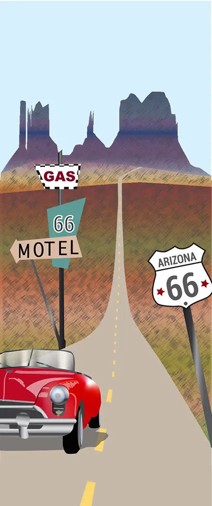 L’Atelier BABY’SPHERE - Déco murale géante de la mythique Route 66