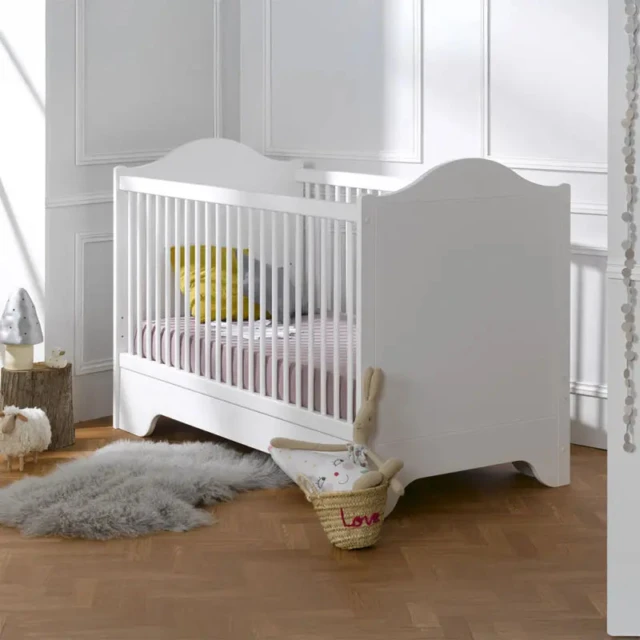 Sofamo - Chambre complète élégante et mobilier blanc SELECT