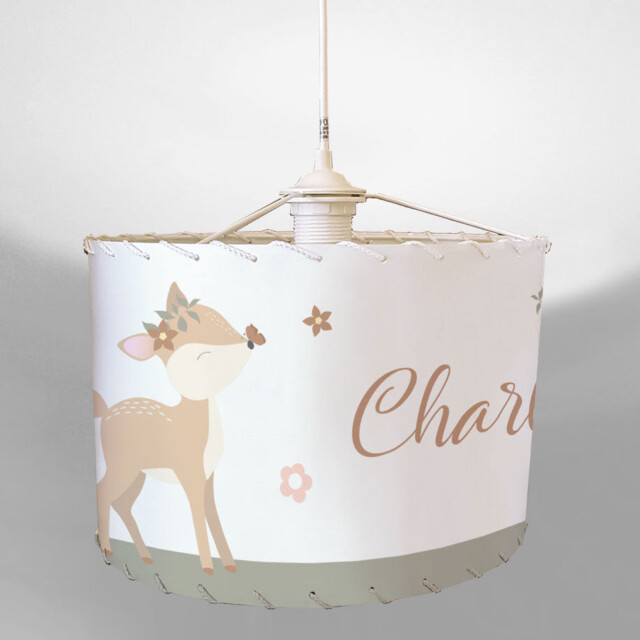 L’Atelier BABY’SPHERE - Luminaire original à suspendre sur le thème biche