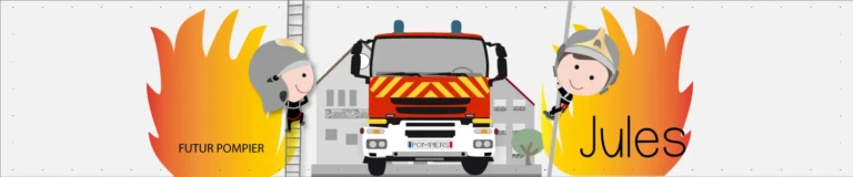 Atelier Baby’Sphère - Suspension DIY personnalisée avec camion et pompiers