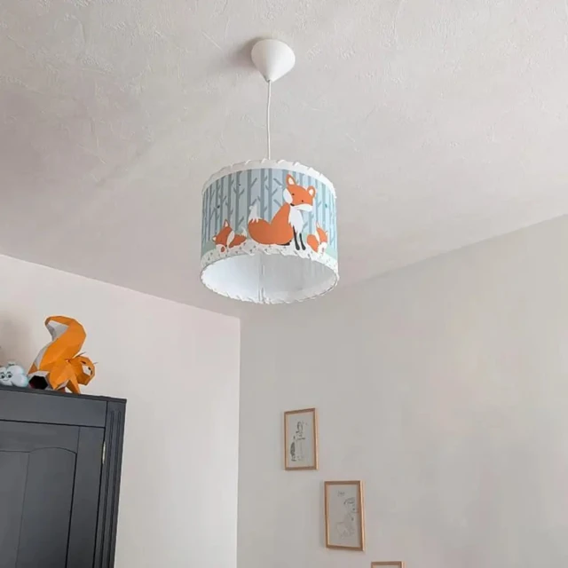 Atelier Baby’Sphère - Plafonnier personnalisable de Rod le renard