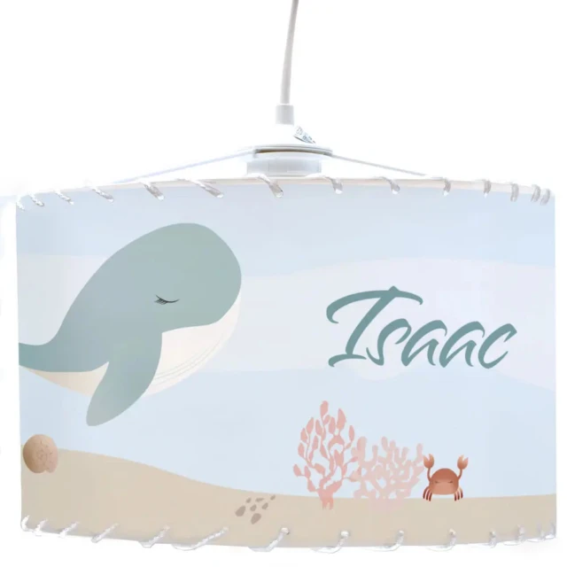 L’Atelier BABY’SPHERE - Lustre enfant prénom Sous La Mer