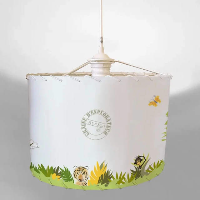 Atelier Baby’Sphère - Plafonnier personnalisable de la déco safari