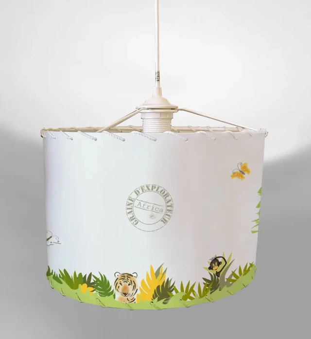 Atelier Baby’Sphère - Plafonnier personnalisable de la déco safari