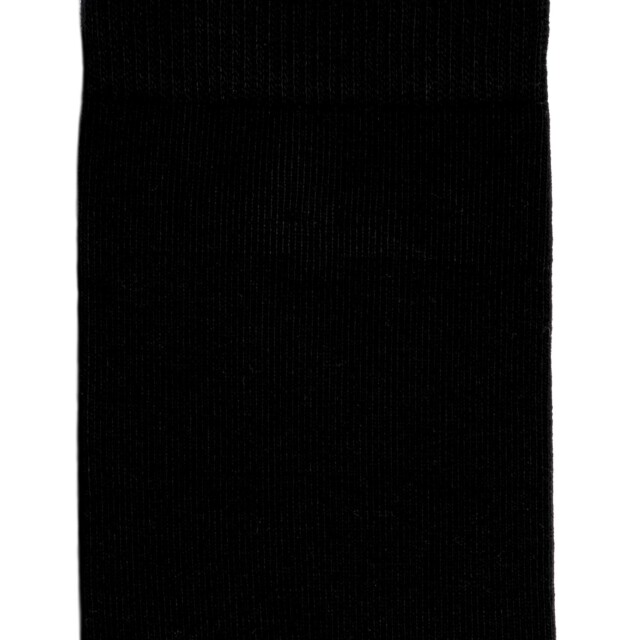 Maison Broussaud - Les unies - chaussettes homme - coton noir – 43/46 / NOIR