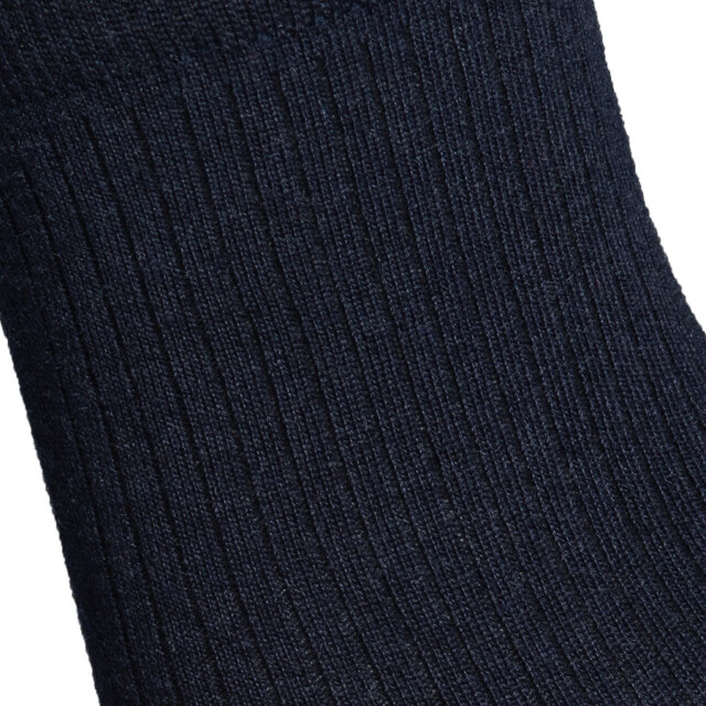 Maison Broussaud - Les Côtelées Fines - chaussettes femme - coton marine – 39/41 / Marine