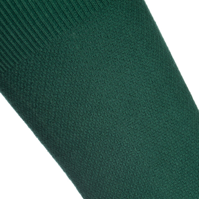 Maison Broussaud - Les Mailles Piquées - chaussettes homme - coton vert – 39/42 / Vert