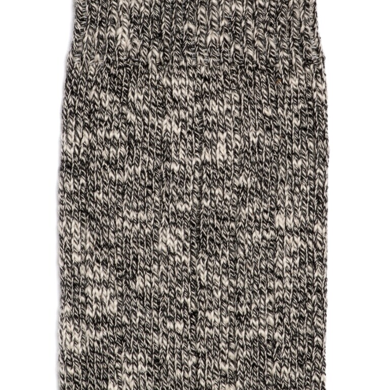 Maison Broussaud - Héritage "Henry" - chaussettes homme - coton noir – 43/46 / Noir