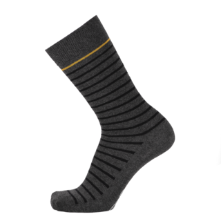 Maison Broussaud - Les marinières Armor-lux x Maison Broussaud – chaussettes homme – coton anthracite jaune