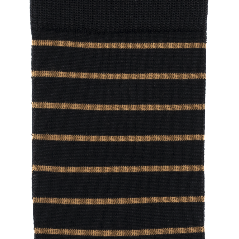 Maison Broussaud - Les marinières Armor-lux x Maison Broussaud - chaussettes homme - laine noir moka – 39/42 / NOIR/MOKA