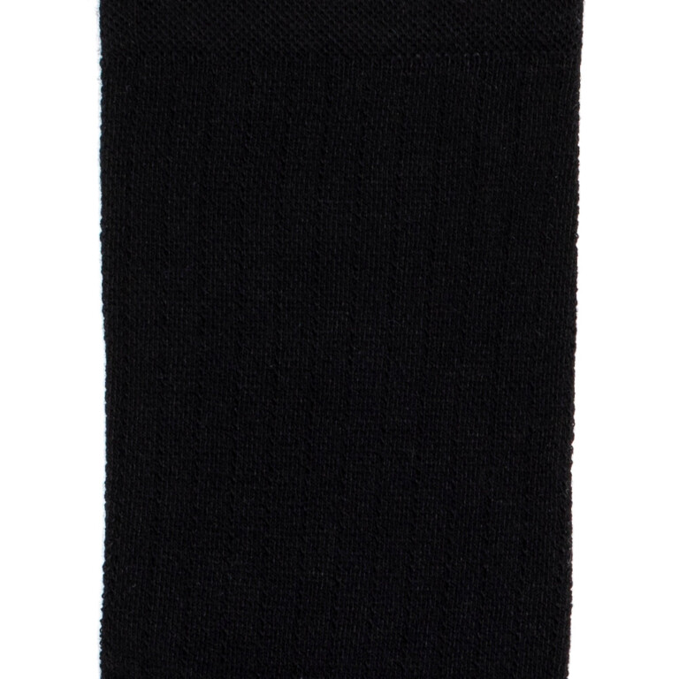 Maison Broussaud - Les rayures - chaussettes femme - coton noir – 39/41 / NOIR