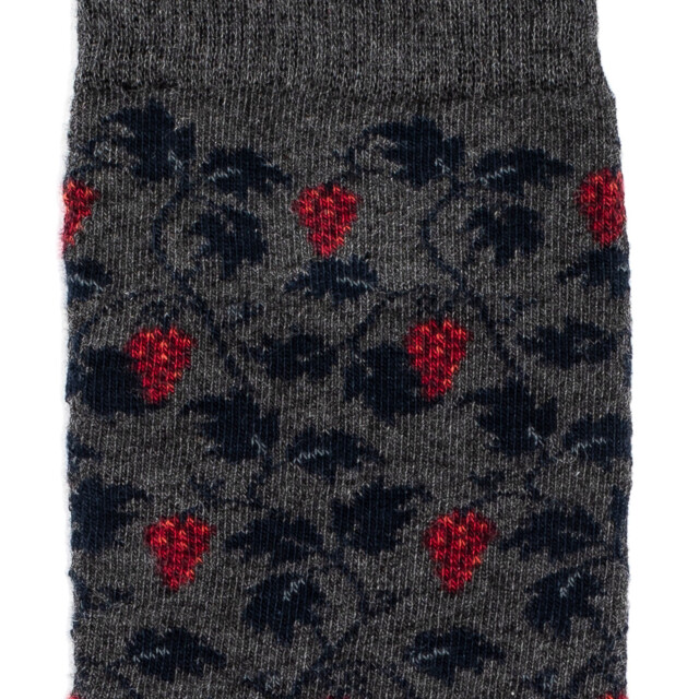 Maison Broussaud - Vigne - chaussettes homme - coton anthracite – 43/46 / ANTHRACITE