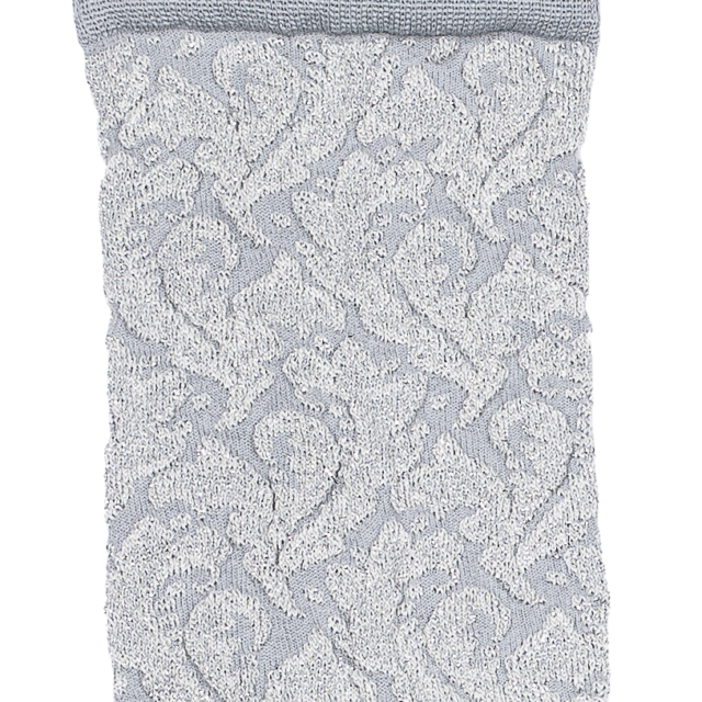Maison Broussaud - La volute - chaussettes femme - coton gris – 39/41 / gris