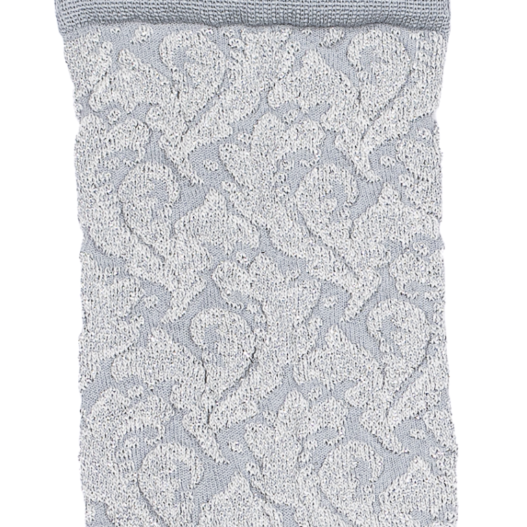 Maison Broussaud - La volute - chaussettes femme - coton gris – 39/41 / gris
