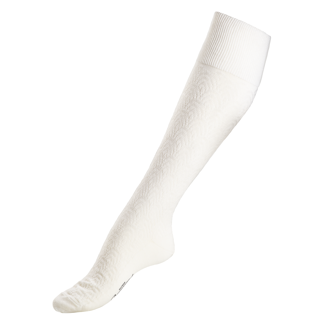 MBD344ECRUPORTE Maison Broussaud - Les seigaiha - chaussettes femme - laine mérinos écru – 39/41 / ECRU