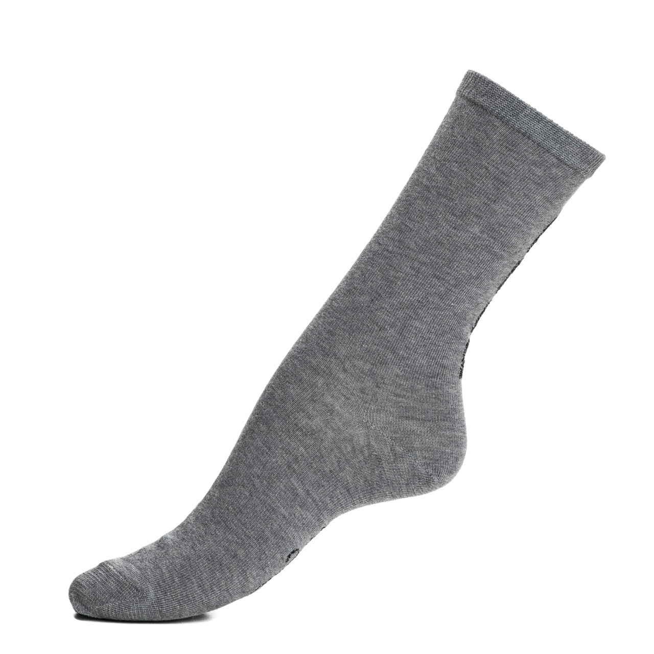 MG 0257 Maison Broussaud - Les rock Le Bon Marché x Maison Broussaud - chaussettes femme - coton gris – 39/41 / GRIS CLAIR