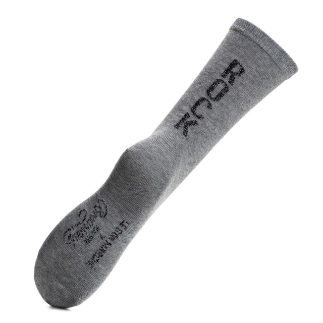 Maison Broussaud - Les rock Le Bon Marché x Maison Broussaud - chaussettes femme - coton gris – 39/41 / GRIS CLAIR