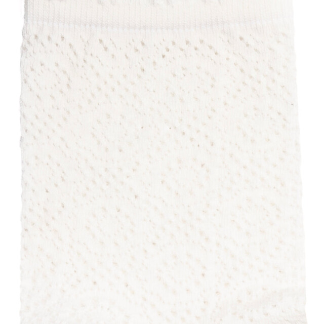 Maison Broussaud - La dentelle - chaussettes femme - coton ecru – 36/38 / ECRU