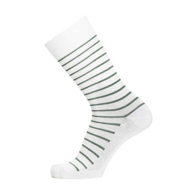 La marinière – chaussettes homme – coton blanc par la marque Maison Broussaud Maison Broussaud - La marinière – chaussettes homme – coton blanc