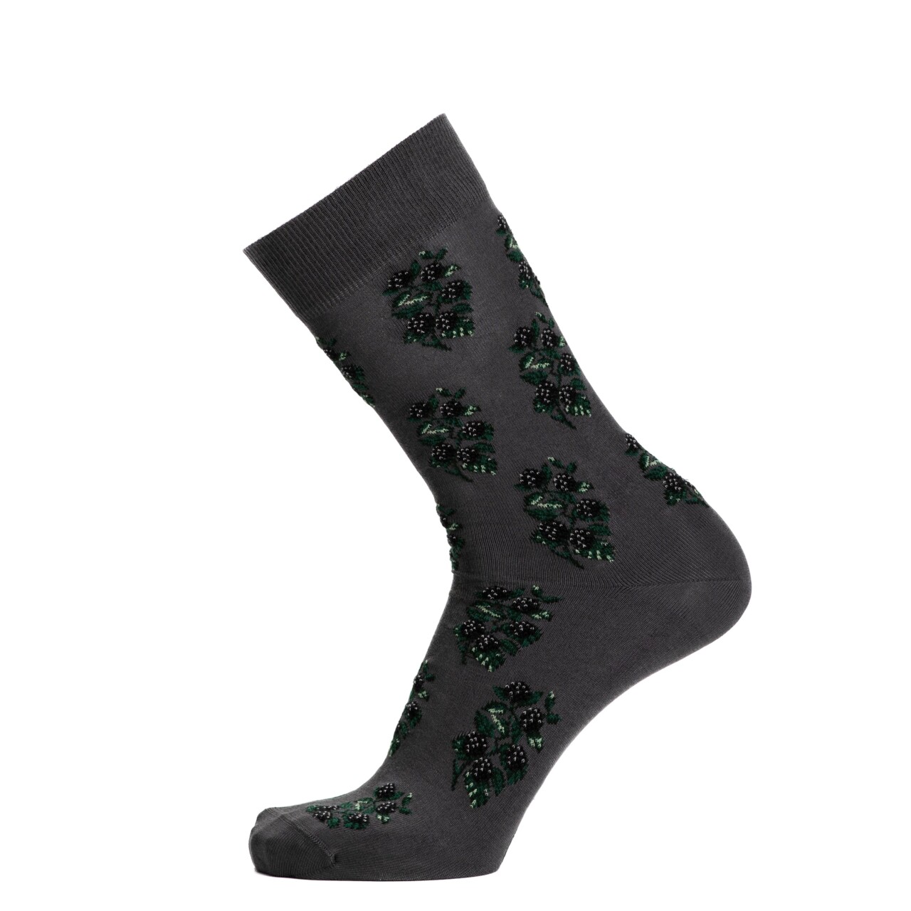 MG 0841 Maison Broussaud - Les mures - chaussettes homme - coton gris – 43/46 / GRIS