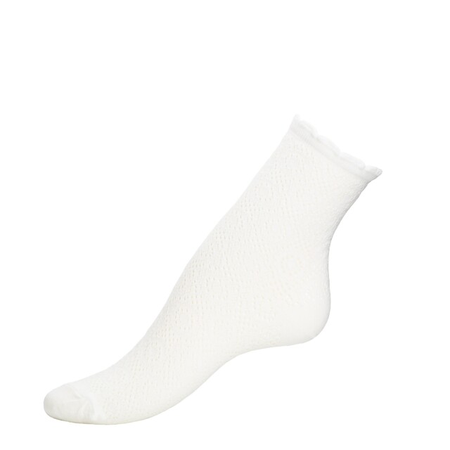 La dentelle – chaussettes femme – coton ecru par la marque Maison Broussaud Maison Broussaud - La dentelle – chaussettes femme – coton ecru