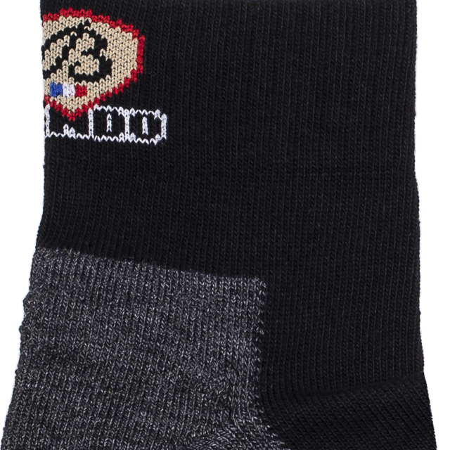 Maison Broussaud - Chaussettes de randonnée courte - Broussaud Sport - anthracite – 43/46 / ANTHRACITE