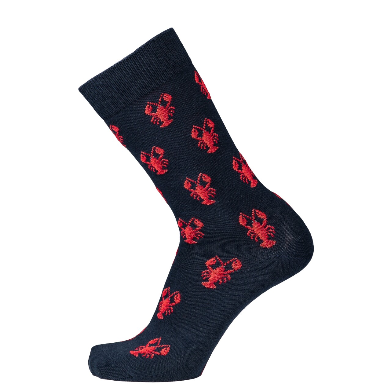 MG 3672 Maison Broussaud - Les homards Armor-lux x Maison Broussaud - chaussettes homme - coton marine – 43/46 / MARINE
