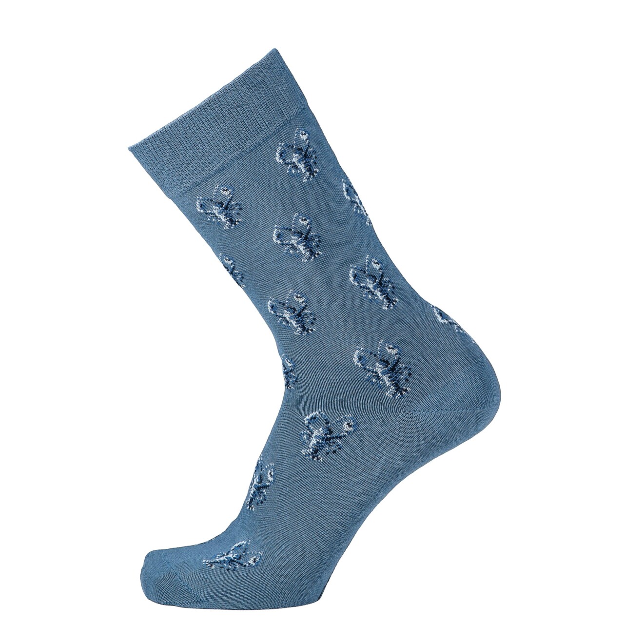 MG 3673 Maison Broussaud - Les homards Armor-lux x Maison Broussaud - chaussettes homme - coton bleu – 43/46 / BLEU