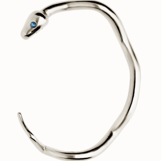 Violaine Muras - Bracelet quiétude à topaze bleue