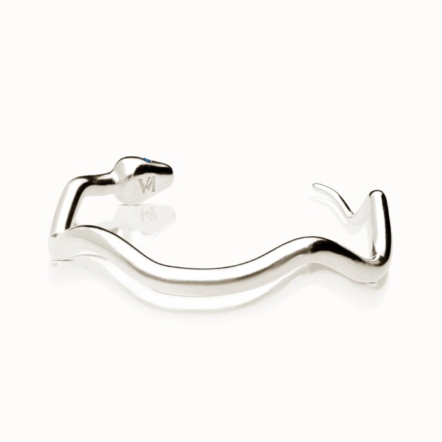 Violaine Muras - Bracelet quiétude à topaze bleue