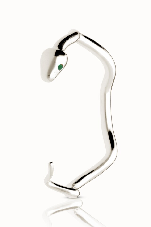 Bracelet quiétude à onyx vert par la marque Violaine Muras Violaine Muras - Bracelet quiétude à onyx vert