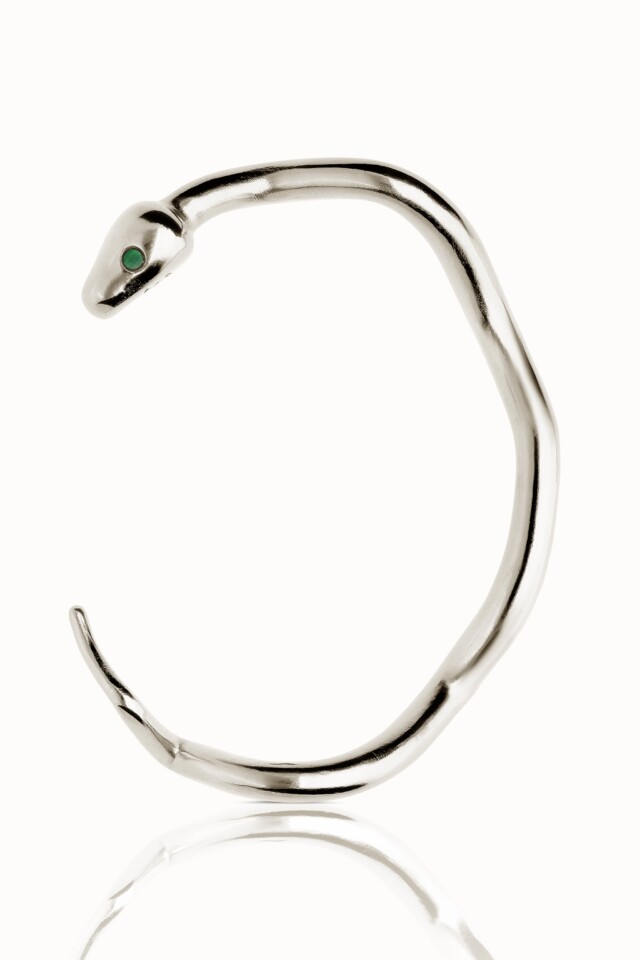 Violaine Muras - Bracelet quiétude à onyx vert
