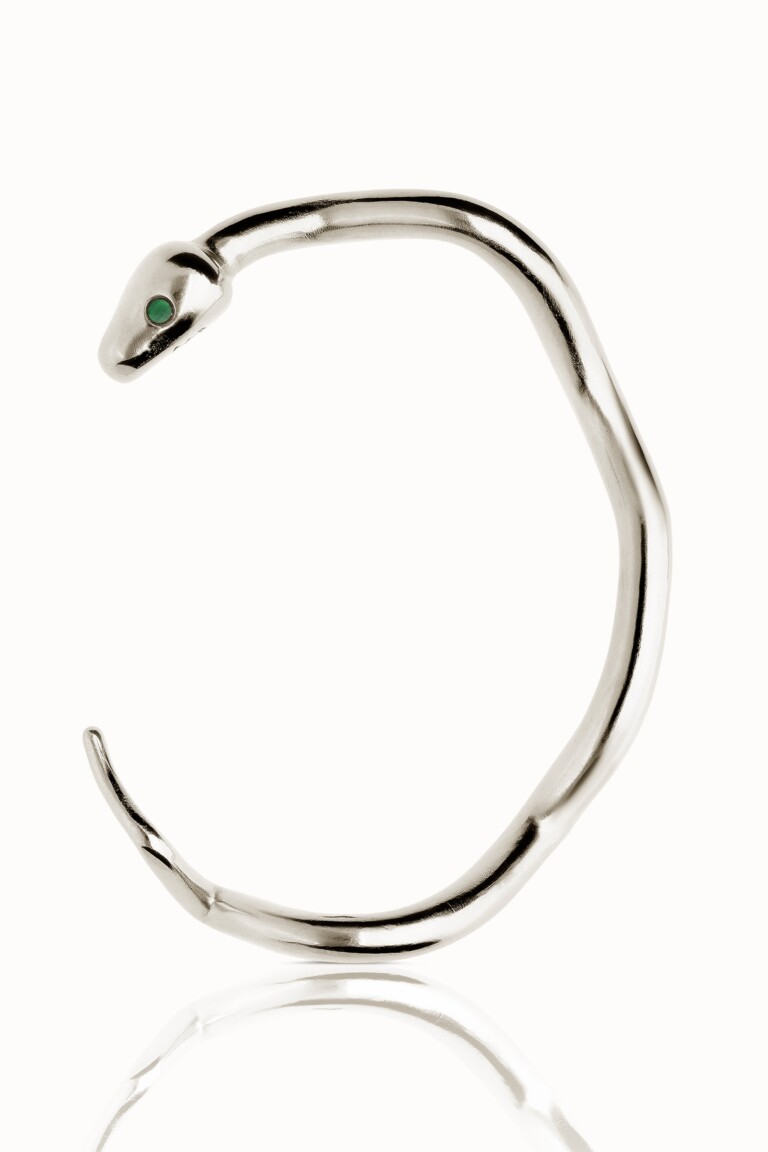 Violaine Muras - Bracelet quiétude à onyx vert