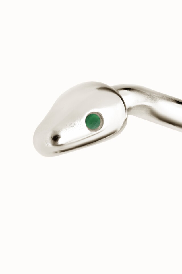 Violaine Muras - Bracelet quiétude à onyx vert