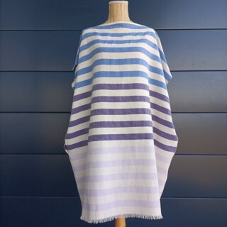 Aux Bains Français - Poncho de Plage Myrtille