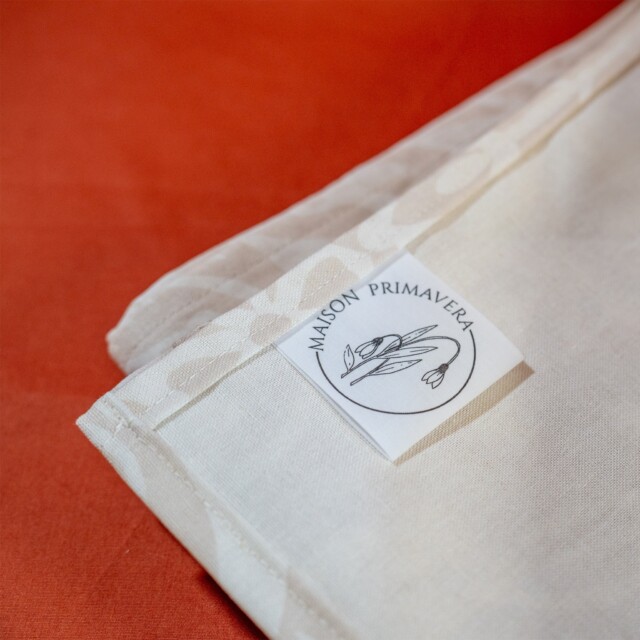 Maison Primavera - Nappe Grès rose - Origines