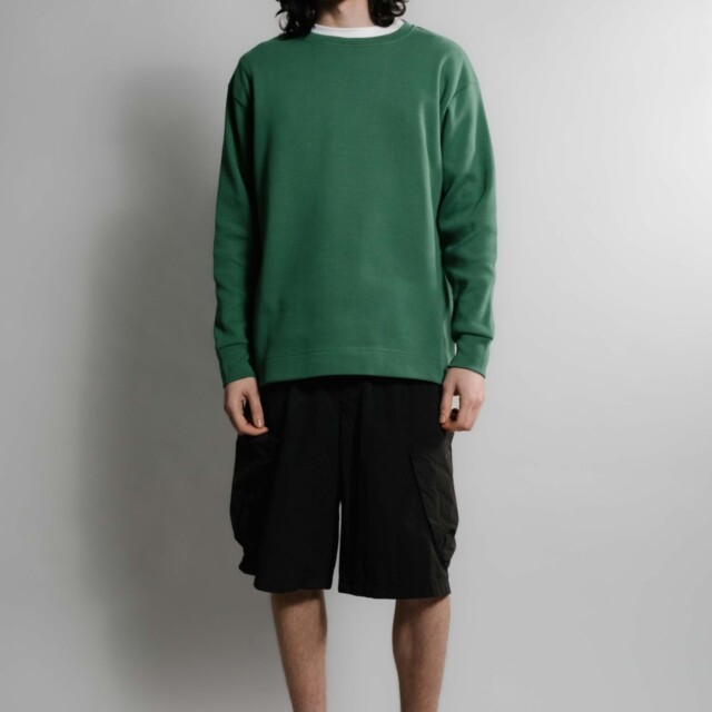 Nitto Knitwear - Vahé manches longues - Vert – L