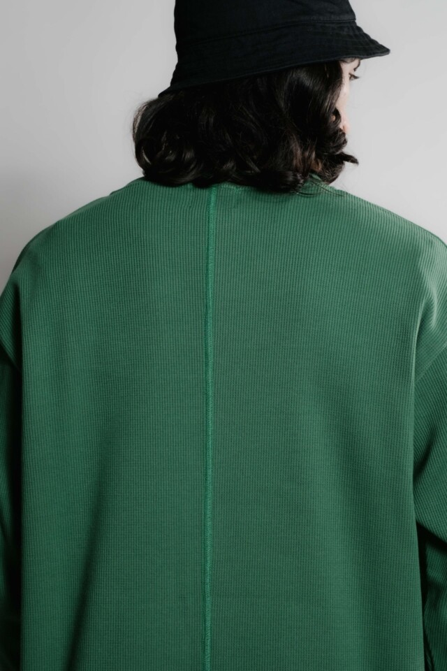 Nitto Knitwear - Vahé manches longues - Vert – L