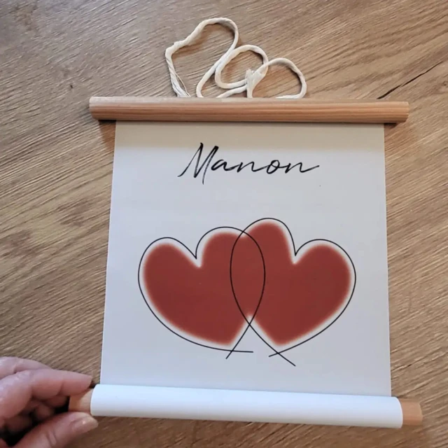 L'Atelier BABY'SPHERE - Bannière “Veux‑tu m’épouser ?” – Demande en mariage à dérouler – Création artisanale et personnalisée