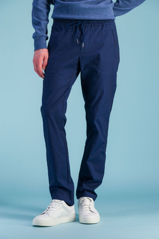 JAGVI. RIVE GAUCHE - Sporty city pant bleu
