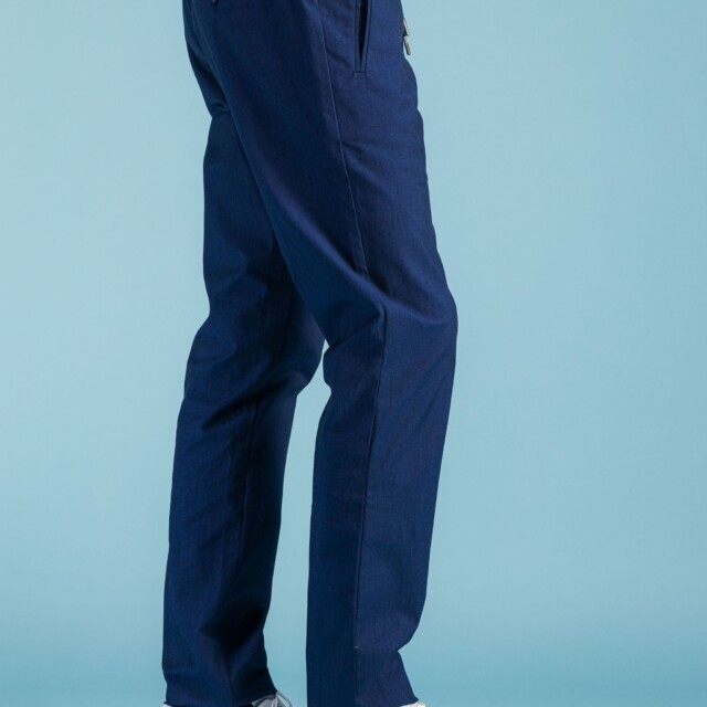 JAGVI. Rive Gauche - Sporty city pant bleu