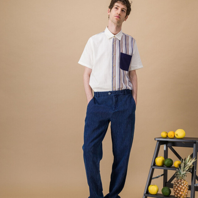 JAGVI. Rive Gauche - City pant denim japonais léger