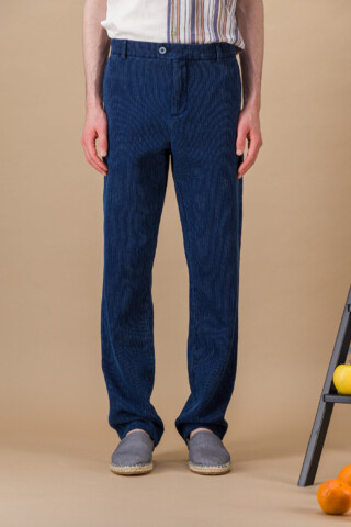 JAGVI. RIVE GAUCHE - City pant denim japonais léger