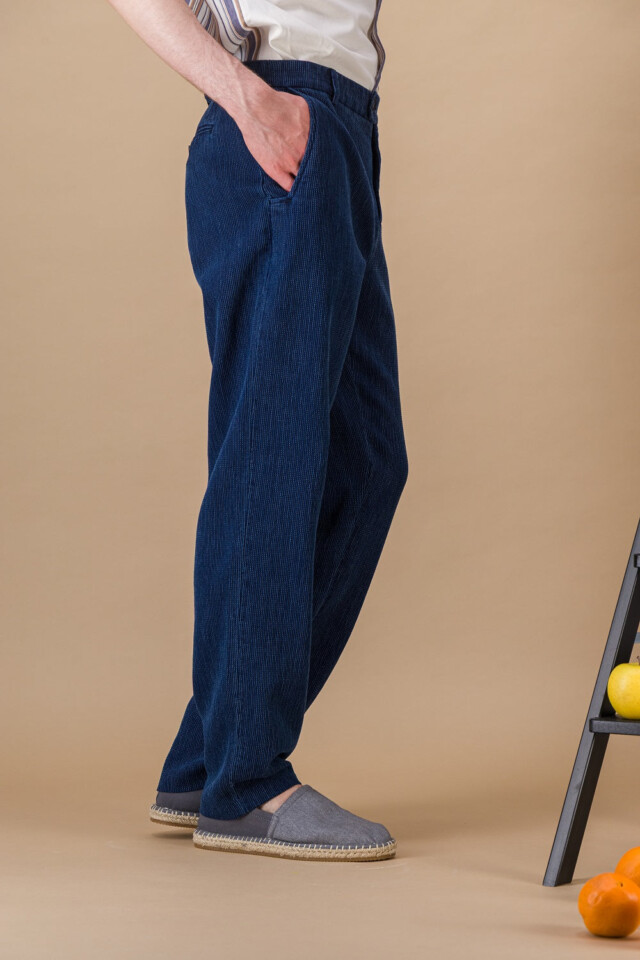 JAGVI. Rive Gauche - City pant denim japonais léger