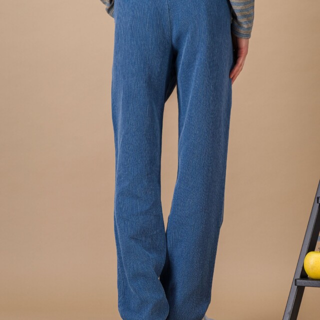 JAGVI. Rive Gauche - City pant denim japonais léger bleach