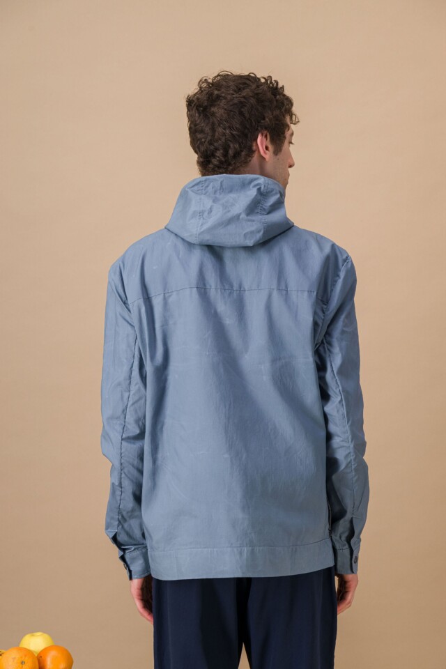 JAGVI. Rive Gauche - Veste imperméable "Alpinist" bleu ciel