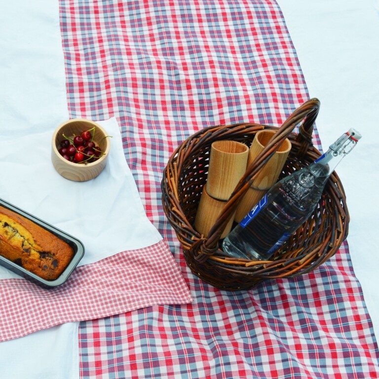 Maison Primavera - Panier en osier rond - Origines – Osier grisé (à la commande