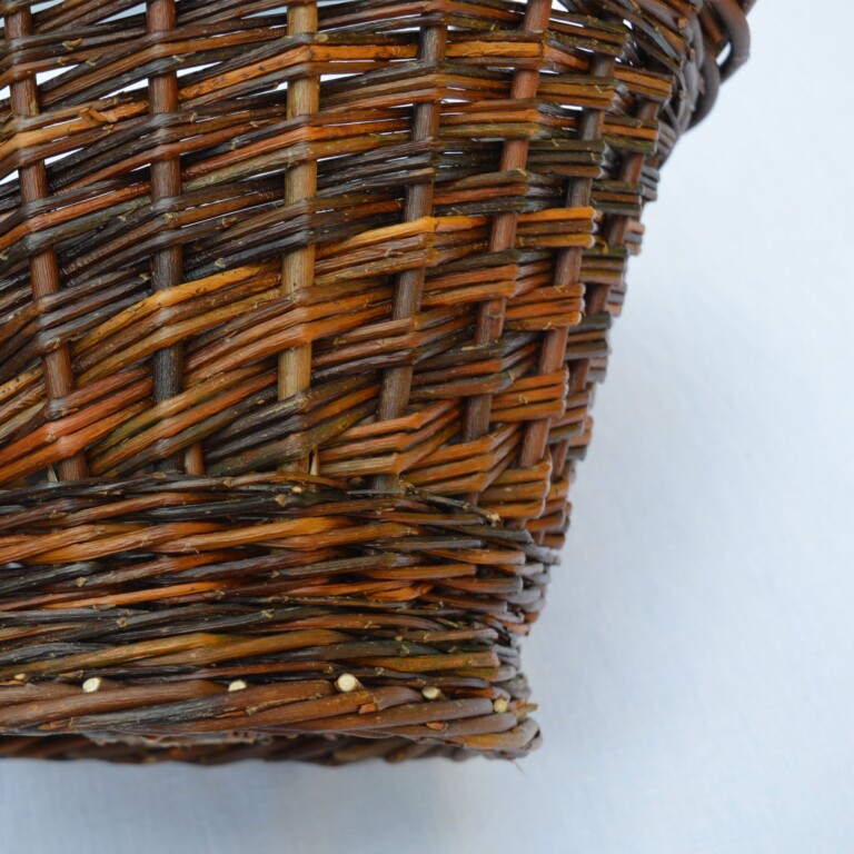 Maison Primavera - Panier en osier rond - Origines – Osier grisé (à la commande