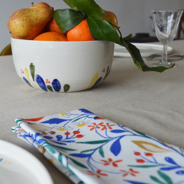 Maison Primavera - Petit saladier - motif Primavera
