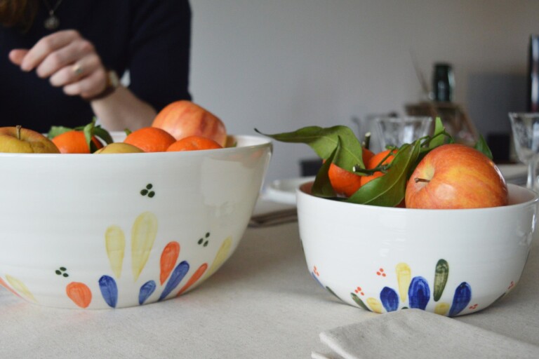 Maison Primavera - Petit saladier en porcelaine à motif - Primavera